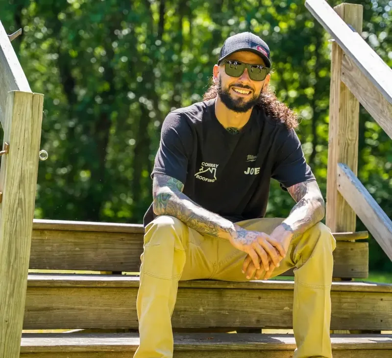 Joseph Conway, owner of Conway Roofing